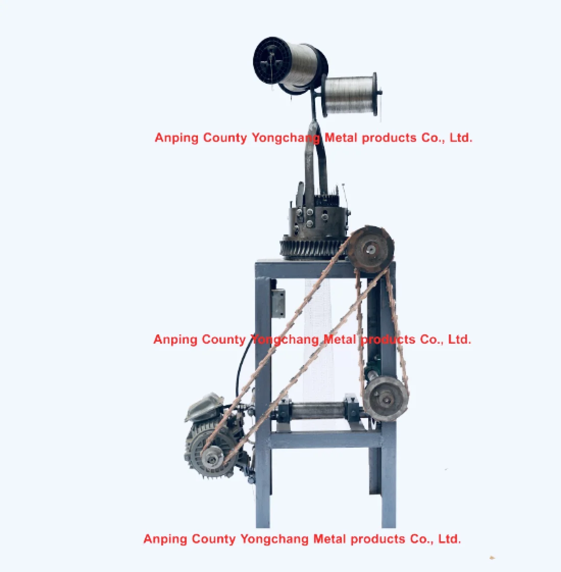 Automatic Knitting Machine for Filter Mesh Steel Sleeve Tubular Netting Weaved Equipment Circular Machine