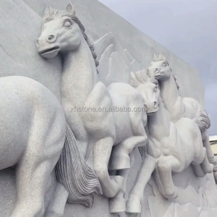 中国十二支動物彫刻庭園屋外天然花崗岩石レリーフ彫刻大型中国八 中国十二支動物彫刻庭園屋外天然花崗岩石レリーフ彫刻大型中国八