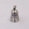 Pendentif simple Blue Cross Bell