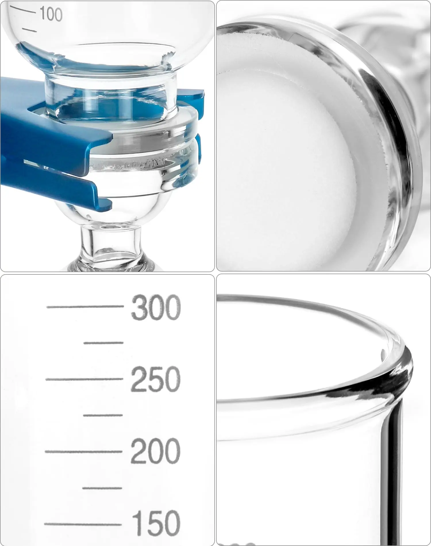 1000ml Vacuum Filter Apparatus Get Professional Grade Lab Glass Vacuum Filtration Distillation Solvent Filtration Apparatus