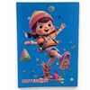 Blue Hat Girl Notebook