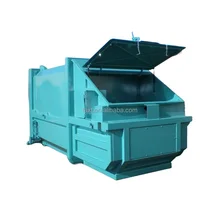 Heavy-Duty Mobile Garbage Compactor Roll-Off Compactors for Building Management Food Waste Disposer Dumpster