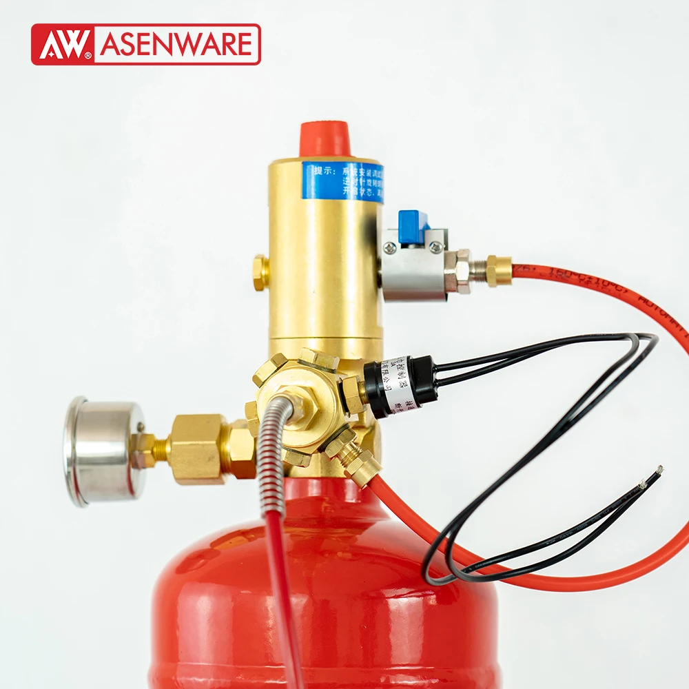 Asenware Tube Type FM200 CO2 Automatic Fire Suppression System