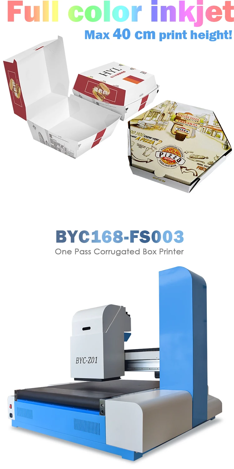 Single Pass Color Printer Paper Box Corrugated Paper Printer Buy