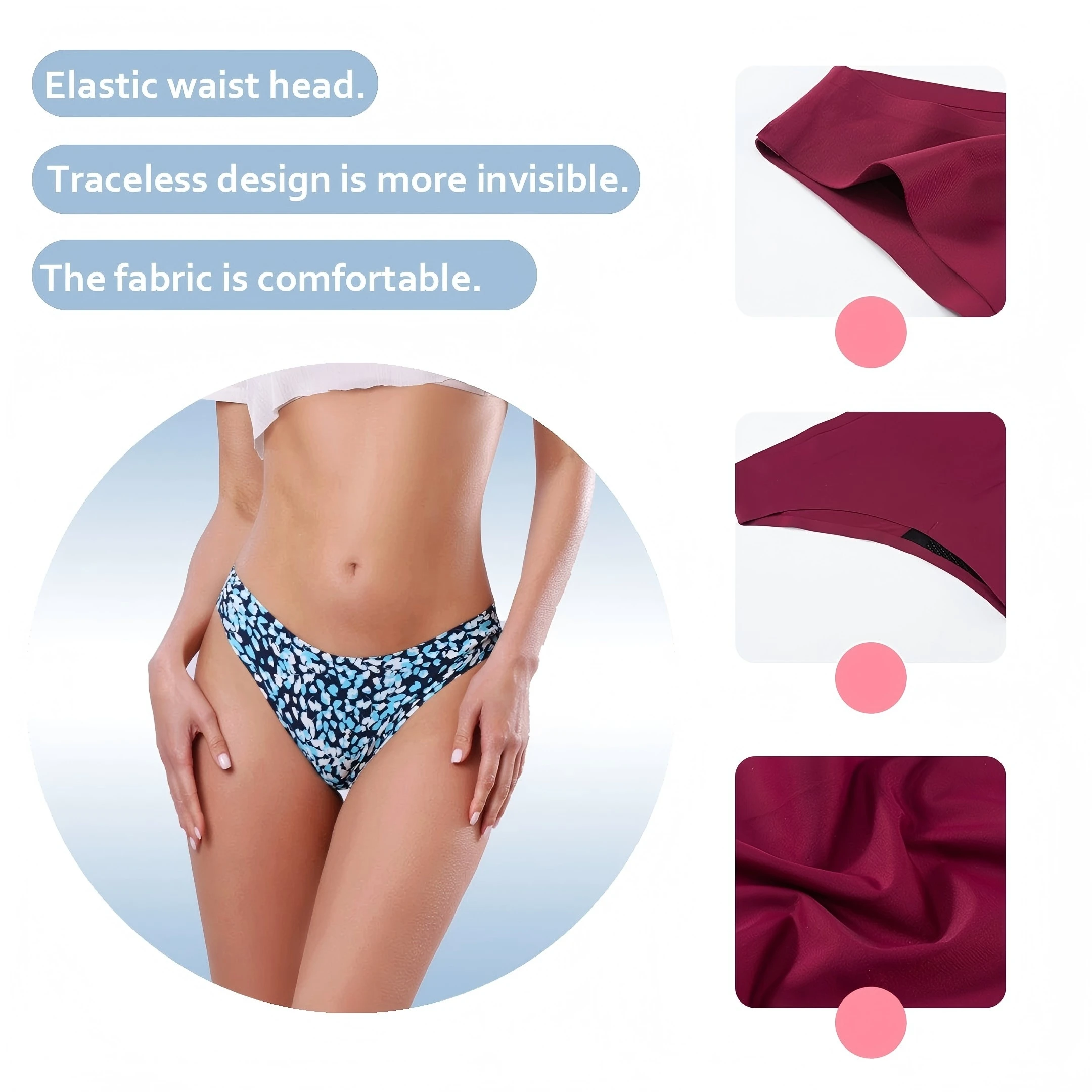 Teen Period Swim Bikini Brief back-coverage view