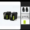 Scatola laterale nera da 30 litri + rivestimento + staffa