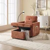 Orange + Chenille + 1 Seat
