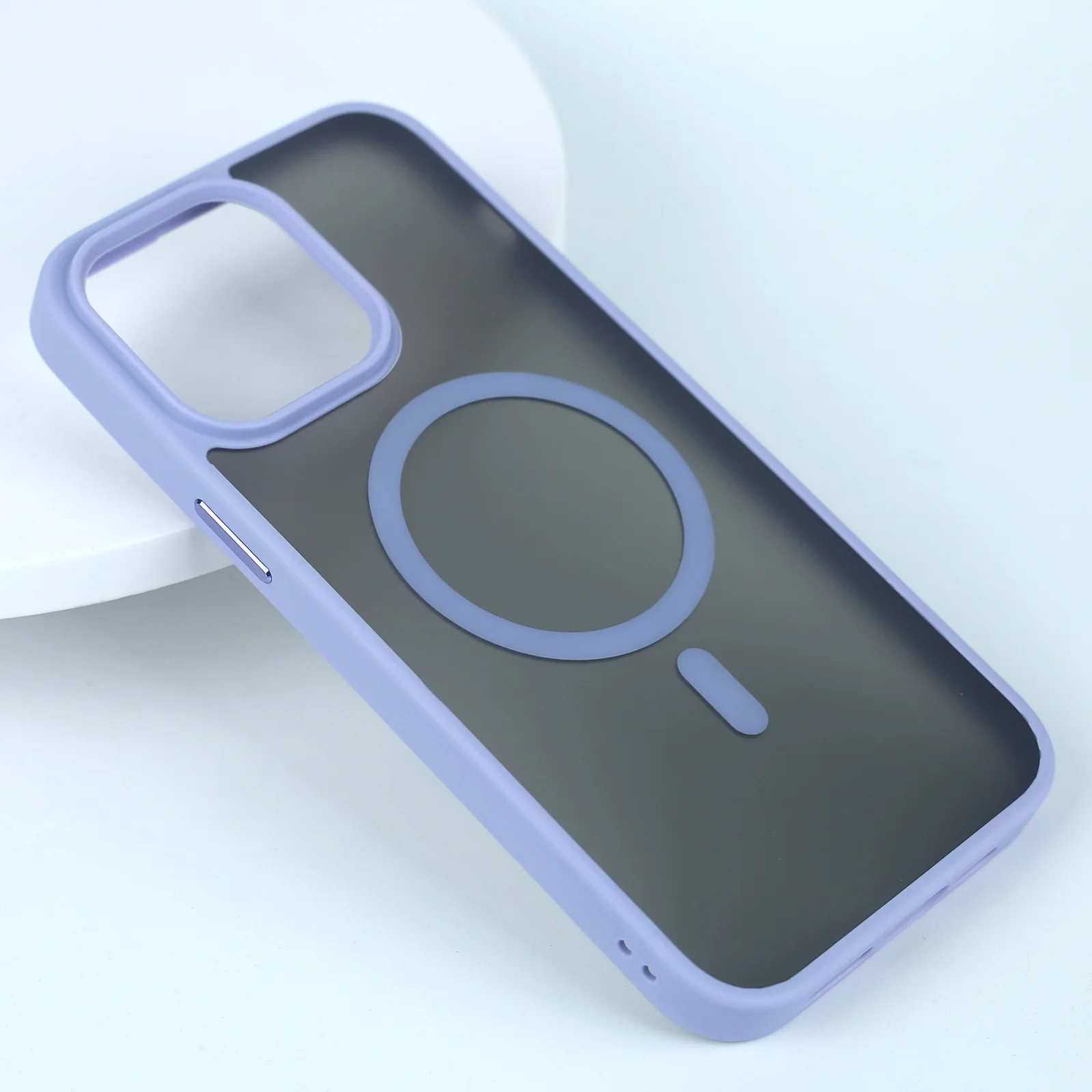 Skin Feeling Wireless Charging Phone Cases Simple Frosted Mobile Phone