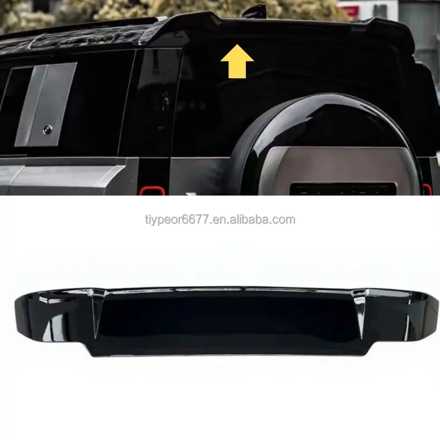 product tiypeor hot sale car rear spoiler for land rover defender 2020 2023 90 110 trunk lid car roof spoilers oem wing high quality-3