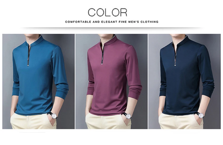 OEM Service Collar Long Sleeve Men 100% Cotton Mercancized Polo T Shirt  with Custom Logo - China Mercancized Shirt and Polo Shirts for Men price
