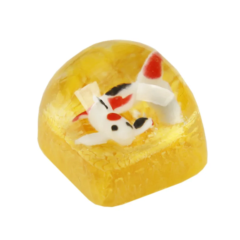 OEM Unique Design Artisan Keycap Offer Custom 3D Printing Design Cute Resin Keycap for Mechanical Keyboard