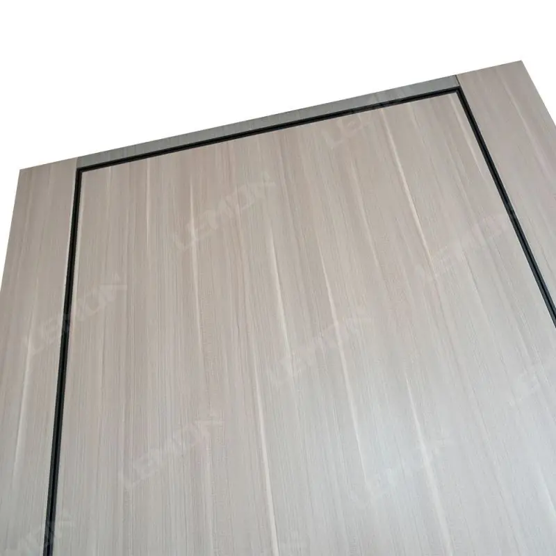 Europe Simple Design Hidden Room Door Flush Wooden Invisible Door Frameless White Interior Customized Wooden Invisible Door