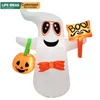 Fantasma bianco gonfiabile di 4FT con la zucca