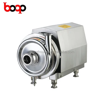 High Pressure Stainless Steel Centrifugal Water Pump for Liquid Beverage Transfer Sanitary Drinking Water Treatment Motor