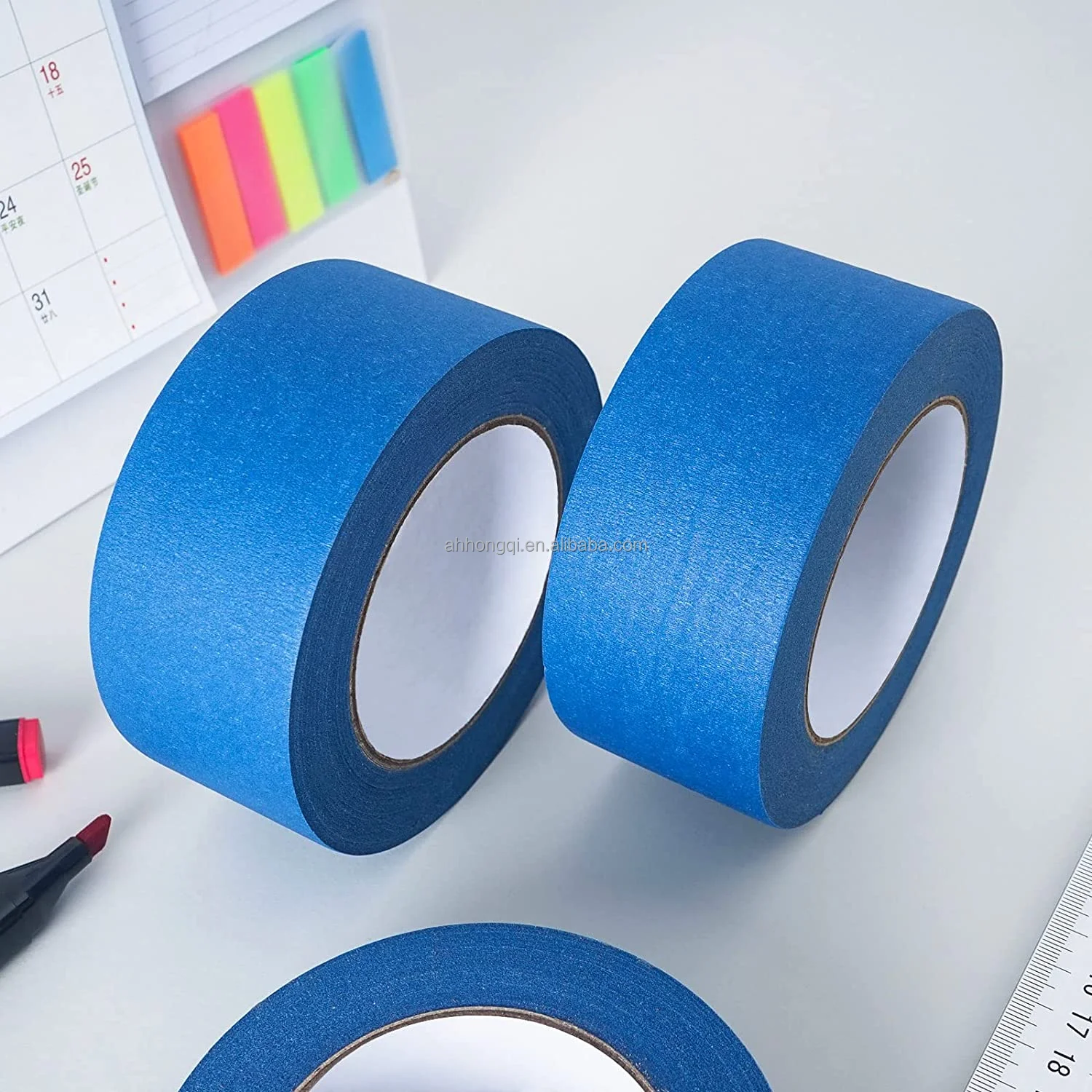 14 Days Uv Resistant Blue Painters Masking Tape Water Acrylic Glue No