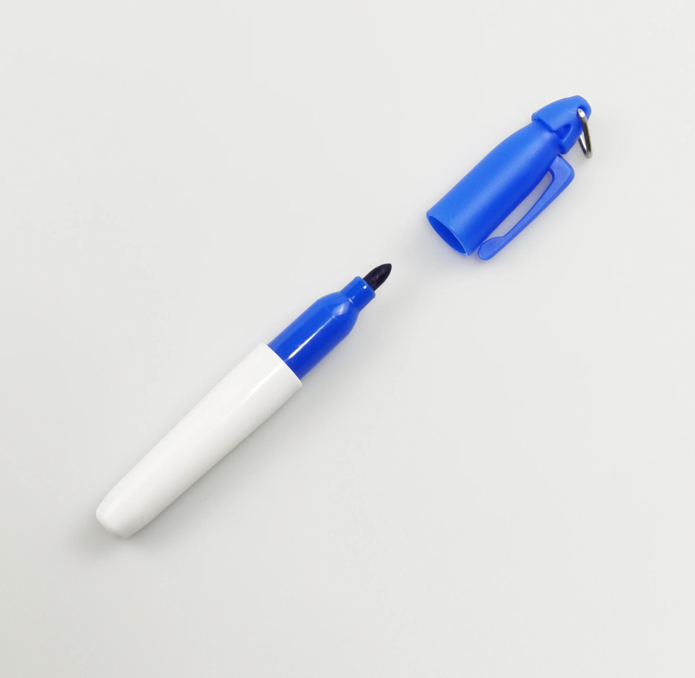 Mini Permanent Marker Pen Sharpie Style Marker With Key Ring For
