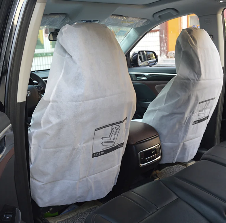 Disposable Car Cover Clear Plastic Car Cover Universal Car Rain Dust