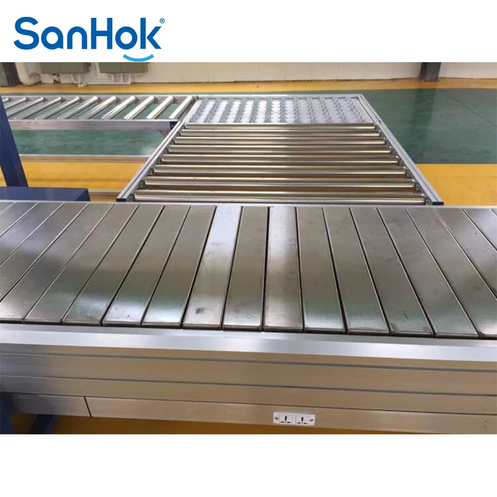 Industrial Factory Conveyor Electric Air Conditioning Fan Assembly Line
