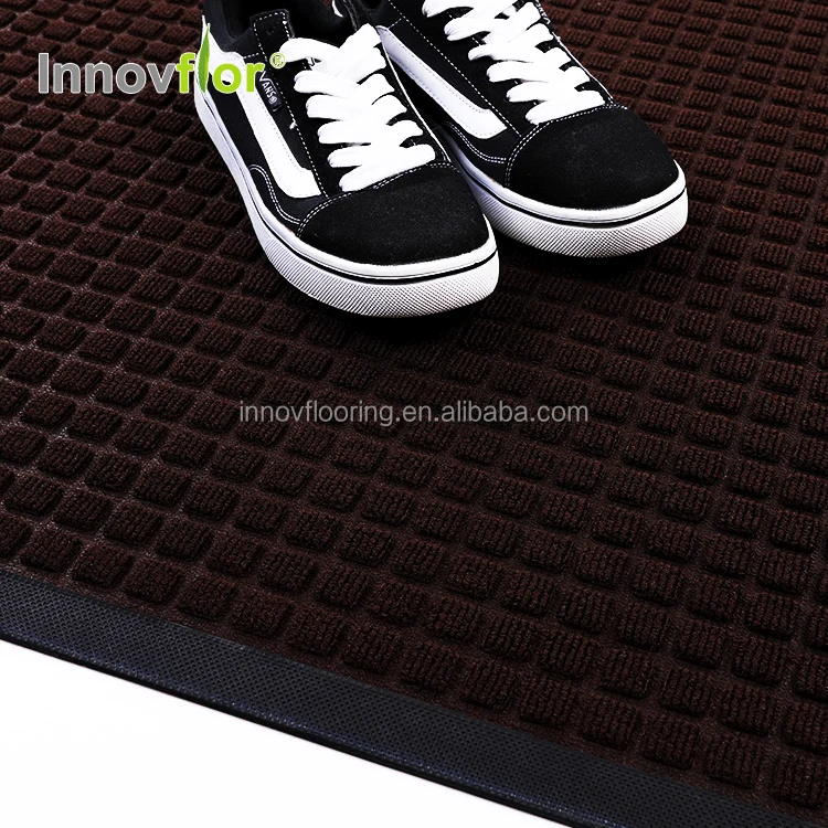 Впитывающий полиэстеровый Противоскользящий дешевый напольный коврик с принтом лучшее качество для