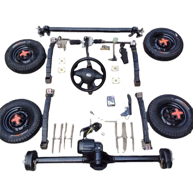 1200W Differential Rear Axle Kit for Electric Four-Wheeled