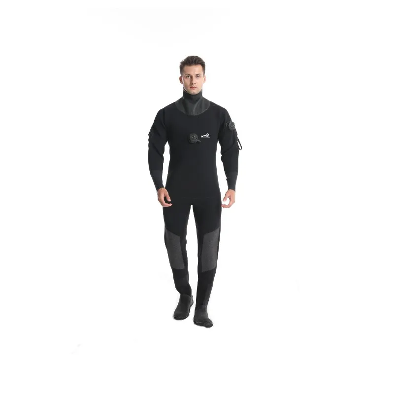 Professional Factory Custom Drysuit Long Sleeve Top Men Deeping Diving