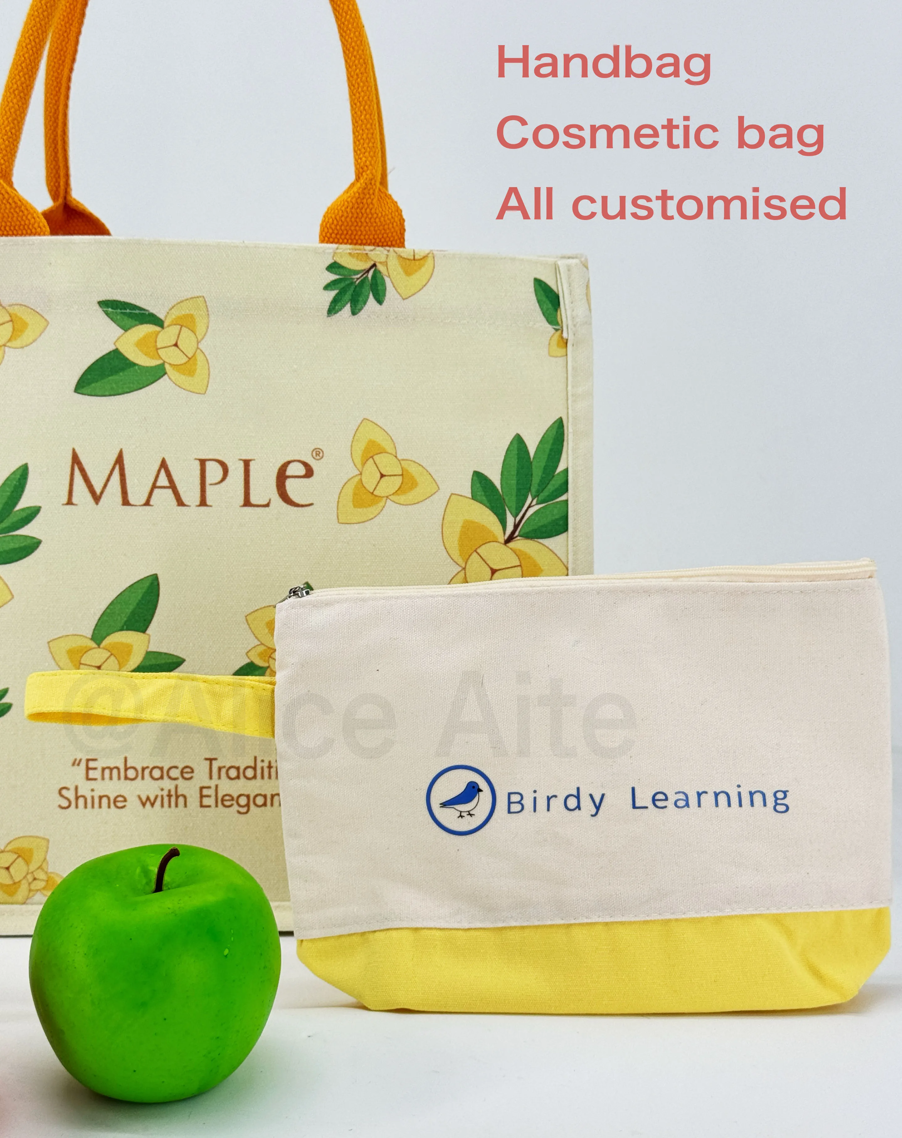 Factory Wholesale Custom Canvas Tote Bags Vintage Floral Design with Concealed Buckle Heat Transfer Printing for Gift supplier