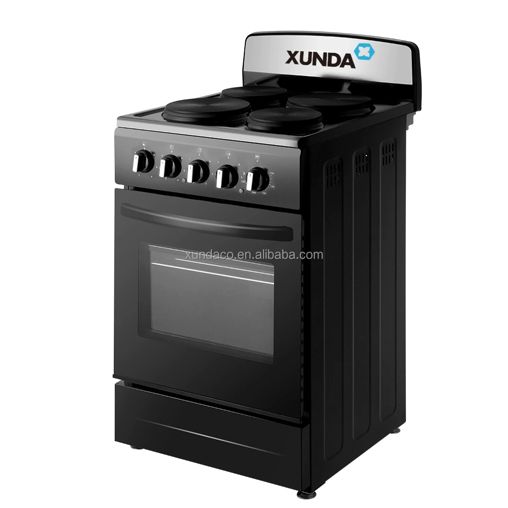 Xunda Kitchen Home Appliances Electric Pizza Oven Cooker 4 Electric Hot Plate With Oven For Home