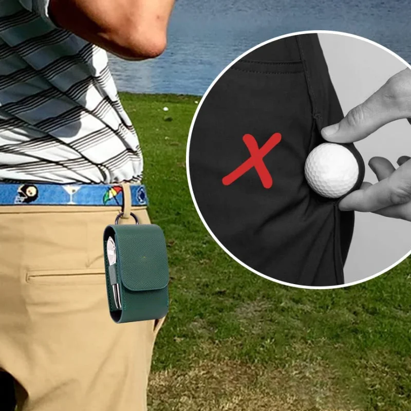 Wholesale Golf Ball Bag Practical Portable Golf Ball Case Waist
