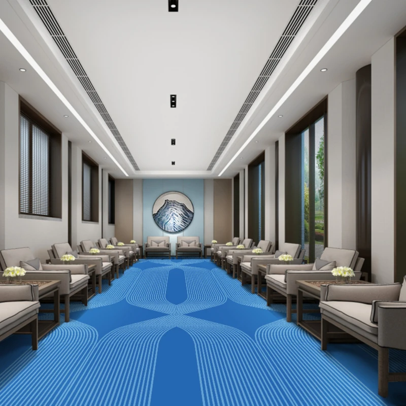 High Quality Luxury Carpet Large Flower Hotel Hall Pool Room Billiard