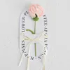 Carnation gradient pink-free transparent handbag