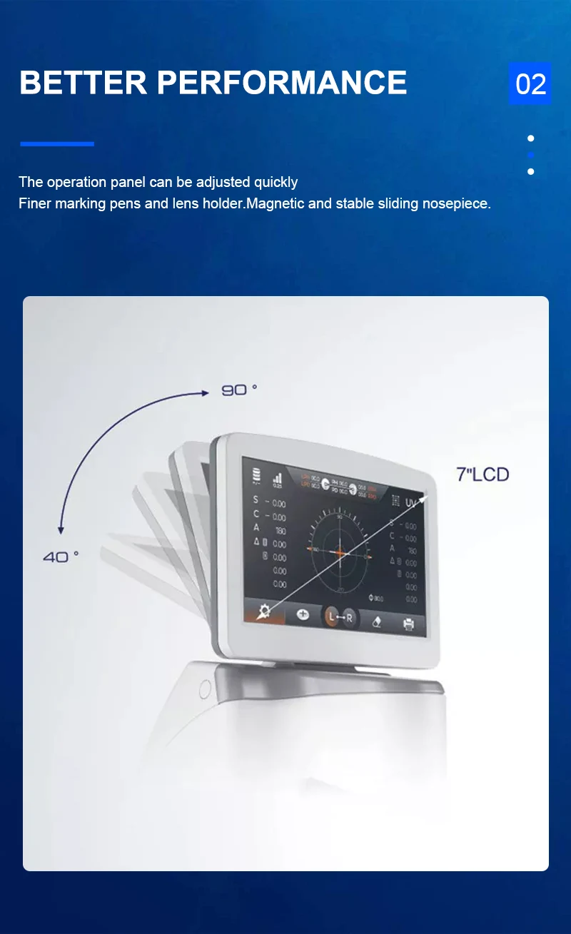 Optical instrument digital lensometer focimeter D-910