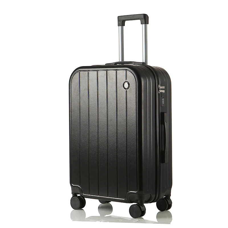 Durable Customized Large Capacity Spinner Luggage Sets Unisex PC ABS Boarding Bag Easy-Carry on for Girls