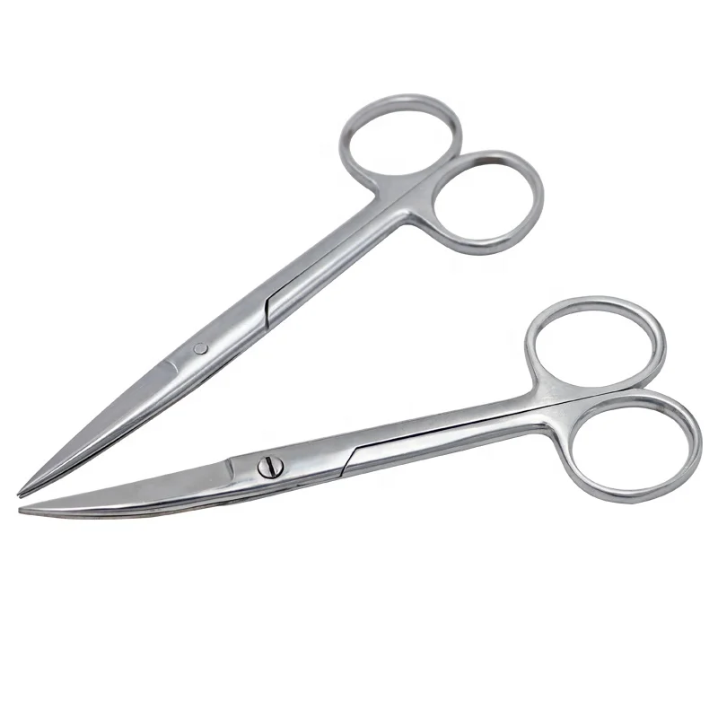 Stainless Steel Veterinary Surgical Scissors Animals Pet Surgical Set