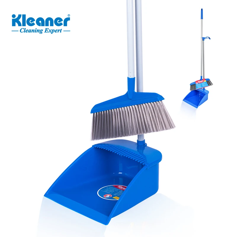 Kleaner Household CleaningLong Handle Broom and Dustpan Set