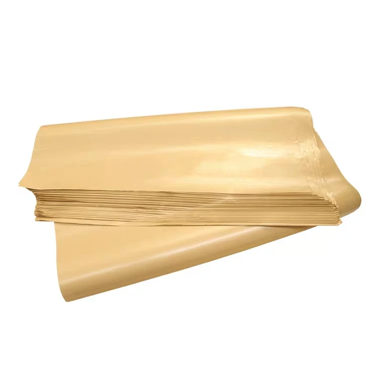 Custom size oil-absorbing sheet cooked food kraft paper sandwich plain brown paper wrap