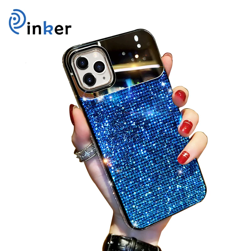 Gradual Change Diamonds Phone Case Luxury Lens Protection Mobile Phone Case Originality Fashion Phone Case