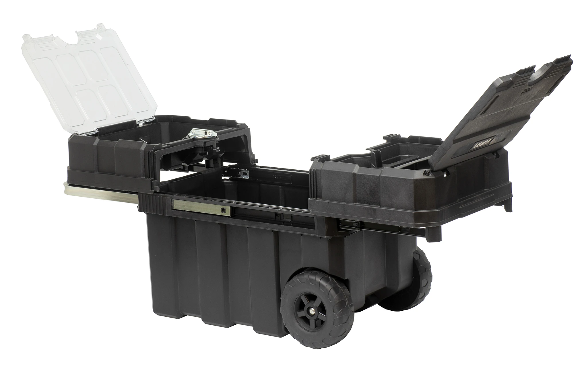 Plastic Rolling Store Tool Box Set Mobile Tool Chest Storage Organizer Portable Case