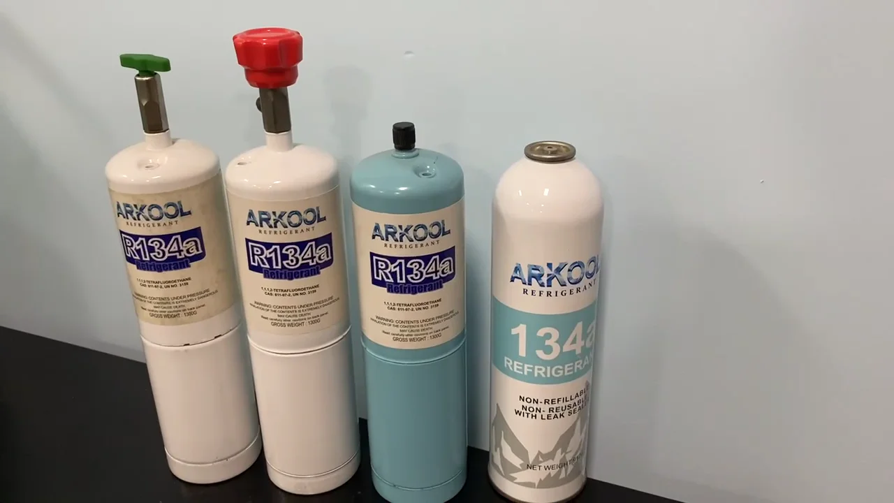 Factory Supply R134a Refrigerant Gas 134a Refrigerant Can Buy R134a
