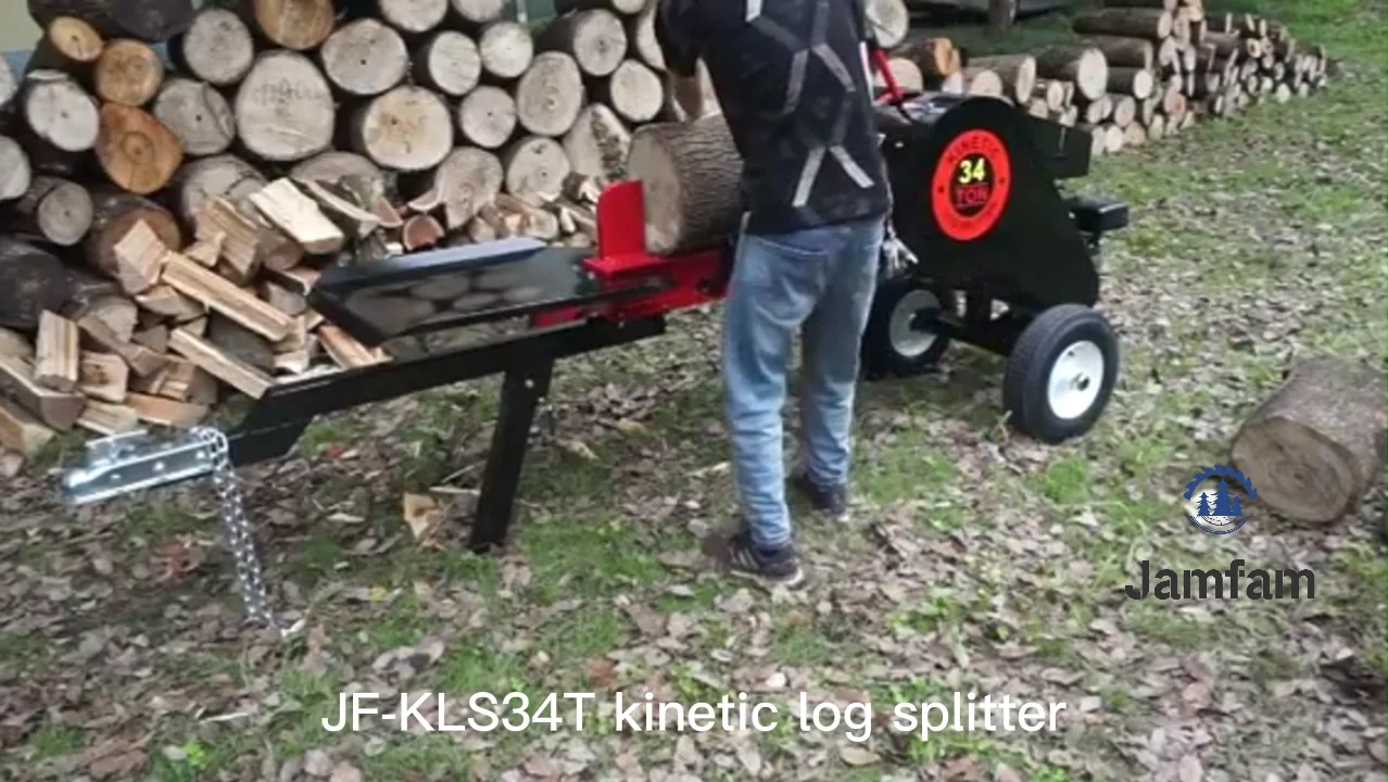 34t Long Leg Log Splitter Fast Log Splitter Electric Split Wood