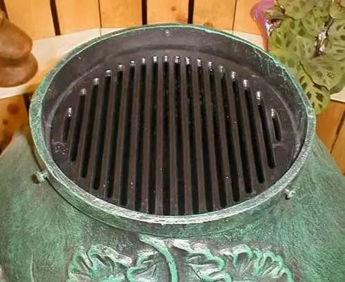 Виноградная чугунная химинея с грилем для барбекю уличный камин обогреватель сада патио заднего двора алюминиевая Древо