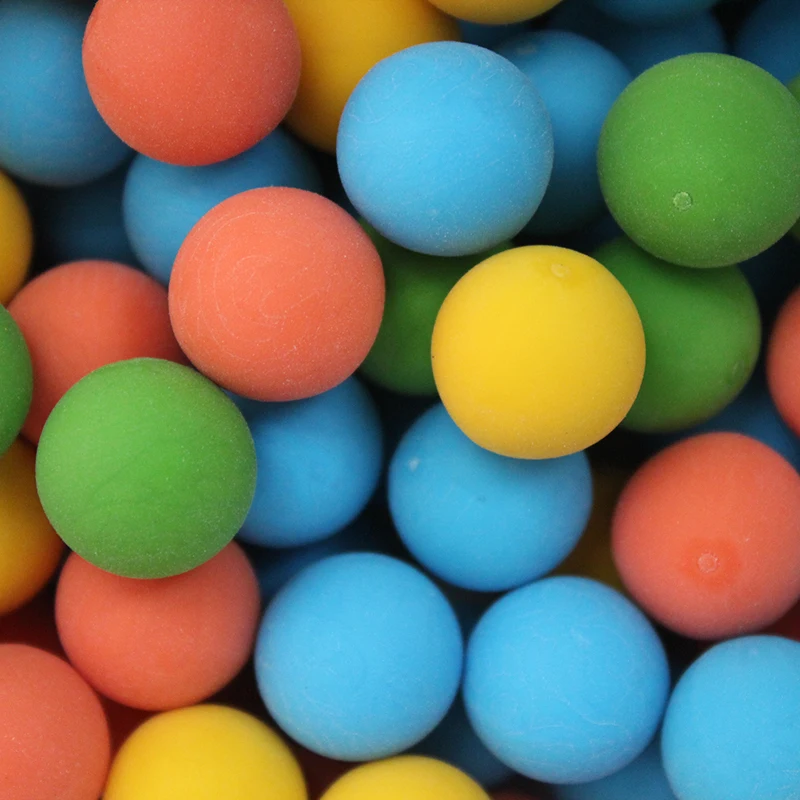 Reball Paintballs - Balles en caoutchouc réutilisables (Vert