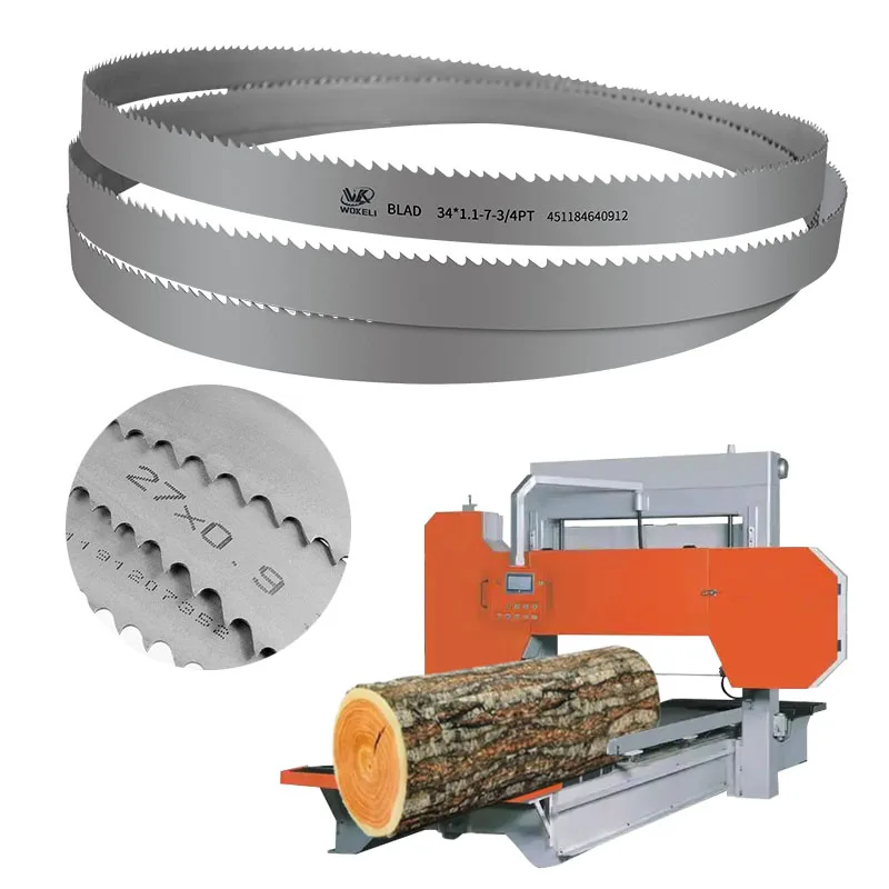 The Professional's Choice: Why Sawmillers are Switching from Wood-Mizer DoubleHard to SAWWOKELI Blades SAWWOKELI Wood-Mizer Compatible Blade