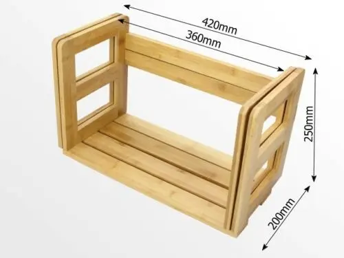 Бамбуковая настольная книжная