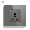 ปลั๊กไฟอัจฉริยะ WiFi Tuya สไตล์อังกฤษ