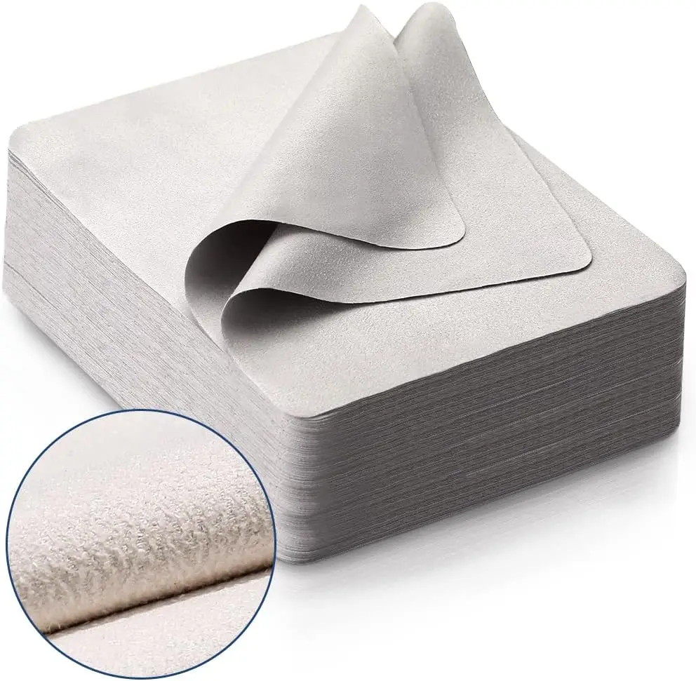 Custom Microfiber Suede Cloth for Glasses Cleaning Reusable Eyewear Clean Cloths manufacture