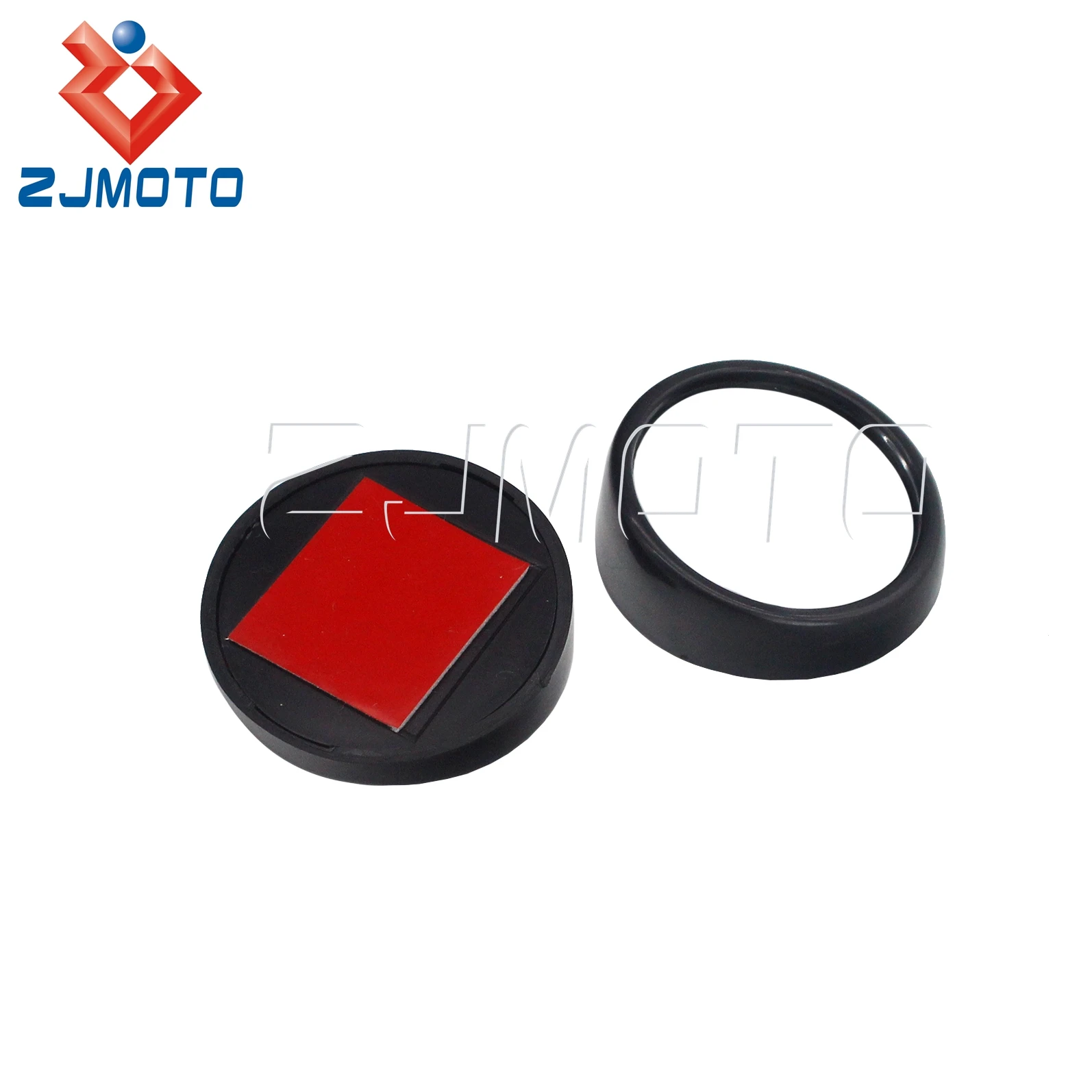 Car Vehicle Blind Spot Rear View Mirror Mini Round Side 360 Wide Angle Mirrors 2 PCS