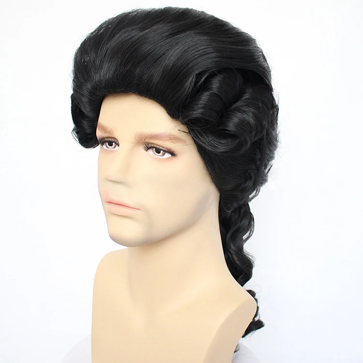 Costume Da Giudice - Parrucca Bianca E Martelletto In Plastica, Per Halloween E Feste In Costume - Foto 6