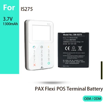 Batterie für Pax myPOS D200, D200T, IS275, D200, 1800mAh, Li-Pol, 3.7V, IS057, HQ | FixShop
