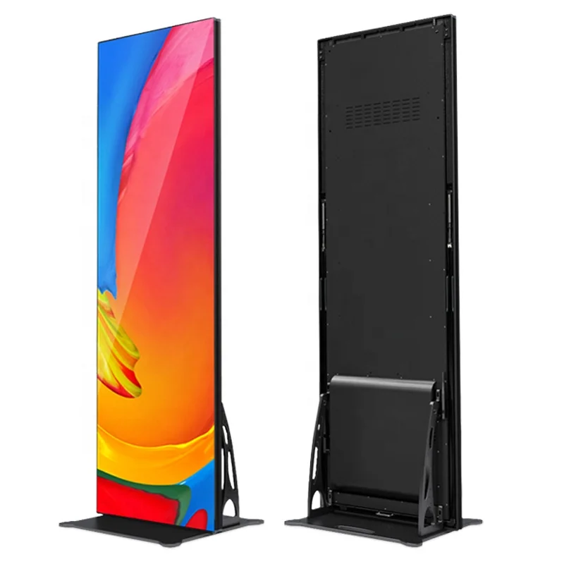 5000nits Indoor Led Poster Display P2.5 P2 P3 USB 4G Smart Control Frontage