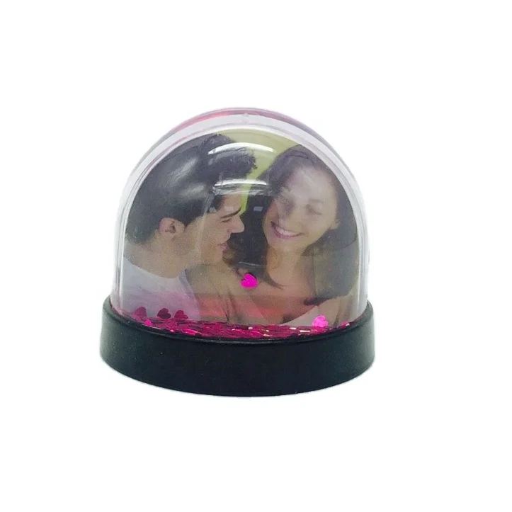 Acrylic Plastic Photo Ball Globe Picture Snow Globe Water Ball Home ...